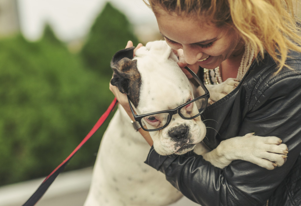 Dog and Woman - iStock_000050502882_Medium